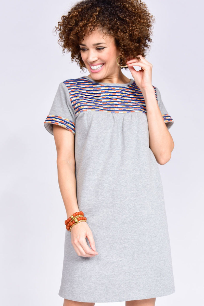 Embroidered Yoke Dress – EccentricityBoutique