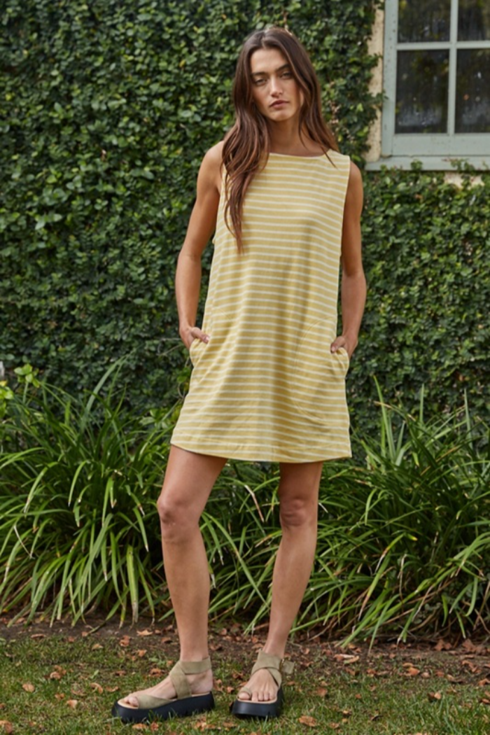Cotton Striped Tank Dress – EccentricityBoutique Cotton Striped Tank Dress – EccentricityBoutique